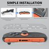 GLDRAM Clear Case for Nintendo Switch 2 Joycon Controller, Hard Shell PC Protective Cover for Joycon 2 Grip, Shockproof & Anti-Scratch Protection - Crystal