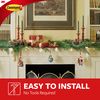 Command Decoration Clips for Christmas and Fairy Light - White