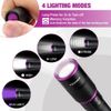 EverBrite Rechargeable Pen Flashlight 395nm UV Light White Light 4 Lighting Mode