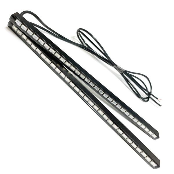 レガシィB4 BN系 LEDデイライト 薄型 2本セット 27LED ブルー