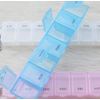 Weekly 7 Day Pill Storage Box 2Pcs