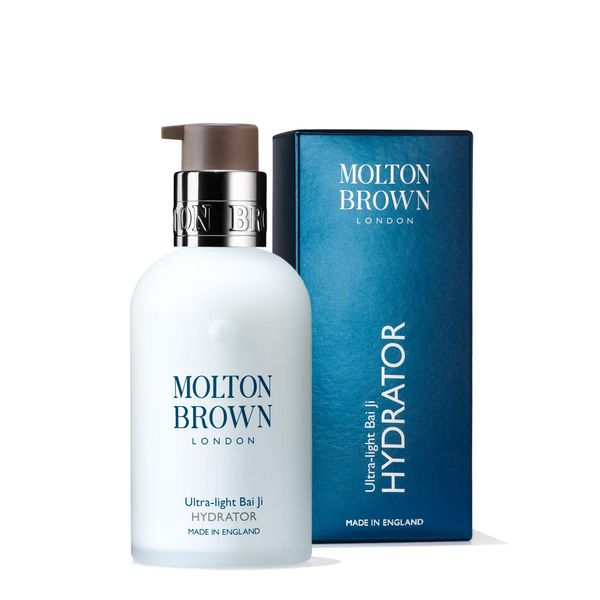 Molton Brown Ultra Light Bage Hydrator 3.4 fl oz (100 ml), Face, Milky Lotion, Cosmetics, Men's, Aftershave, Dry, Moisturizing, Cream, Gift