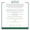 Desert Essence Tea Tree Oil Dental Floss - 50 Yards - Naturally Waxed w/ Beeswax - Thick Flossing No Shred Tape - On The Go - Removes Food Debris Buildup - Cruelty-Free Antiseptic