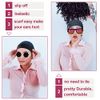 SAVITA 2pcs Elastic Bands for Wigs Edges, Black Elastic Band for Wigs Elastic Band for Lace Wig Elastic Wig Strap Lace Wig Grip Band with 2pcs Wig Edge Brush