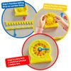 Learning Resources 24-Hour Number Line Clock Single Student Set, Yellow