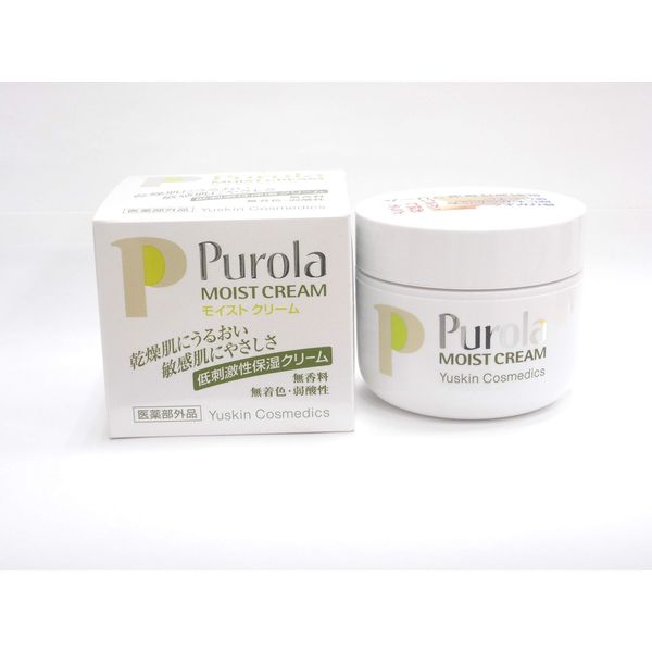 Pluola Medicated Moisturizing Cream, 4.1 oz (110 g), Moisturizing Cream for Sensitive Skin, Quasi-Drug