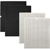 2Pcs HEPA Filter + 2Pcs Activated Carbon Pre-Filters Replace for Winix 5500-2