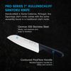 Messermeister Pro Series Kullens Santoku Knife, 7"