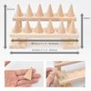 MYmama 2 Tiers Display Stand for Ring Fixtures