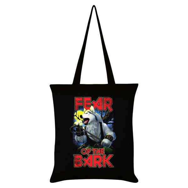 Playlist Pets Fear of the Bark Black Tote Bag