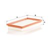 MANN-FILTER C 3233 Air Filter – For Passenger Cars
