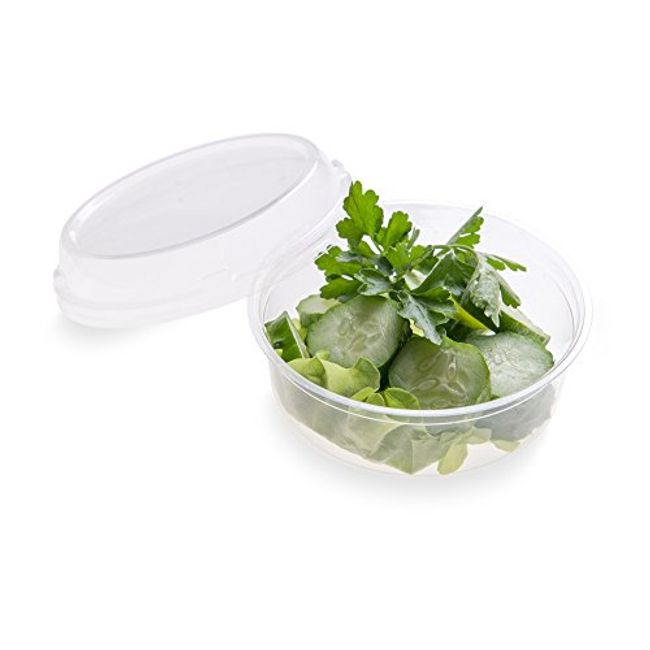 Plastic Deli Containers With Lids, Meal Prep Containers, Plastic