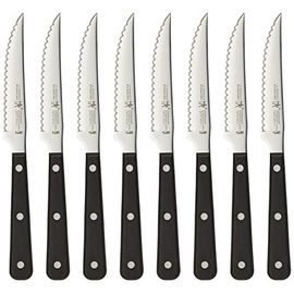 Zwilling J. A. Henckels 39322-800 Black Handle 8-Piece Steak Knives Set