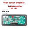 DC 6V‑12V Bluetooth Decoder Board,KIMISS Bluetooth 5.0 MP3 Decoder Module ABS Digital Display Decoding Audio Receiver Module with Remote Control