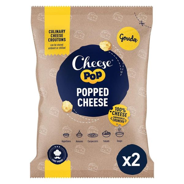 German direct purchase Cheese Pops cheese snack... surprisingly crispy Clean label - Natural product - Vegetarian - Carbohydrate free - Keto - Rich in protein - Gluten free, quantity, see details