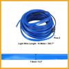 Partuto 10 Meter/33ft Car Interior USB EL Wire Strip Blue Cold Light Set Replacement