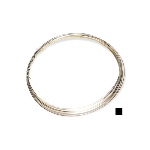 22 Gauge, 925 Sterling Silver Wire (Square) Dead Soft Made in USA - 5FT by CRAFT WIRE
