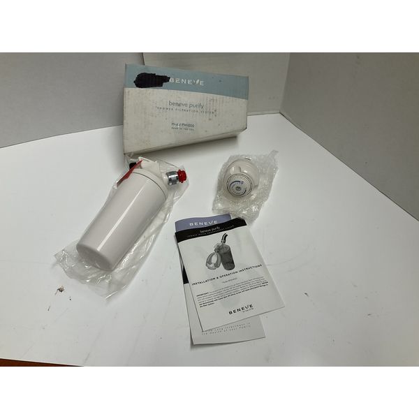 Beneve Shower Water Filter Enhancement System PW4050