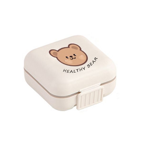 Churiduri Bear Pocket Minimal Pill Case