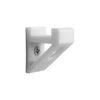 Jabtek Wall Mount Compatible with PS4 Slim Holder Brackets - White