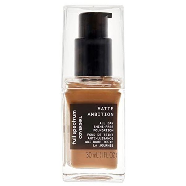 COVERGIRL Matte Ambition, All Day Foundation, Deep Cool 2, 1.01 Ounce