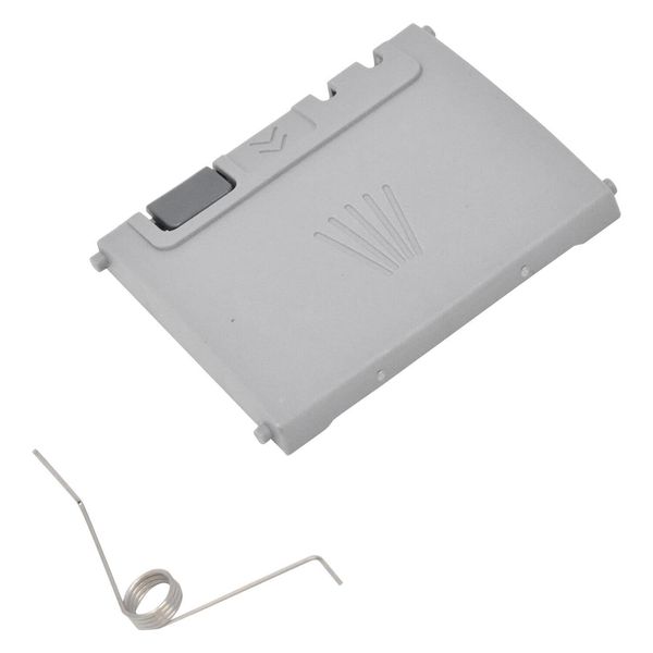 sparefixd Dispenser Lid Flap & Spring to Fit Kuppersbusch Dishwasher