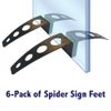 Medium Spider Sign Feet (6-Pack)