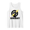 Electrician lightning bolt Sparky lightning hand Tank Top