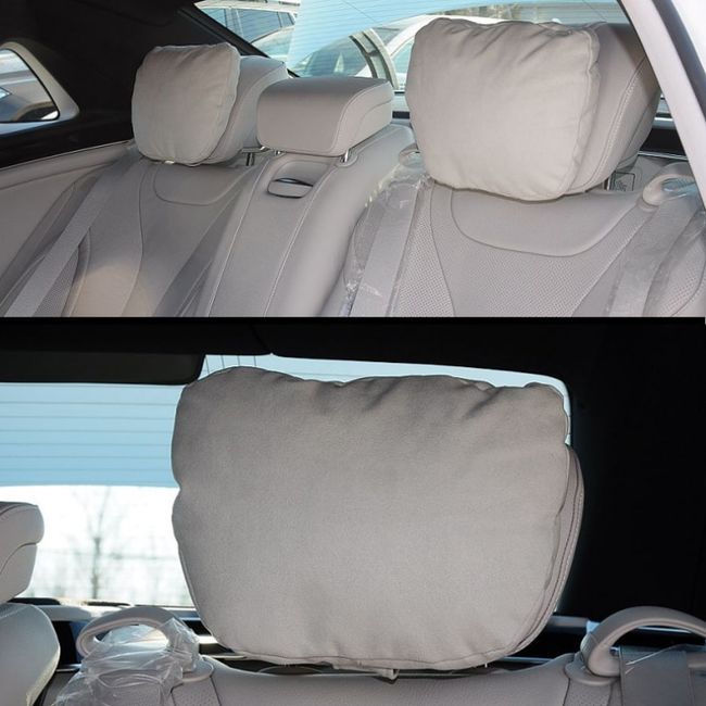 Car Neck Pillow Lumbar Support Headrest Support Universal Soft