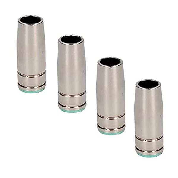 4X MB25 MIG Welding Nozzle Shroud Torch TIP Cover Cap CONICAL Push FIT