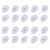 Tens Unit Pads Patches Replacement Reusable 20 (10 Sets) Stick-on Pads FDA 510(k) Cleared