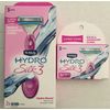 Schick Hydro Silk3 Razor + Razor Blade Refills, Total 6 Cartridges