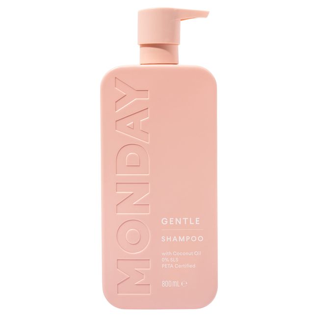 MONDAY HAIRCARE Gentle Shampoo 800ml | Cruelty-Free, SLS & Paraben Free | Dermatologically Tested | For Hair That Needs Extra Care, With Shea Butter to Nourish Hair