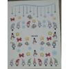 Christmas gnomes Cute Holiday Nail Stickers