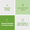 Comfy Package, [200 Count] Premium Heavyweight Disposable Clear Plastic Spoons