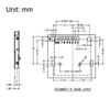 sourcing map Micro SD (TF) Card Socket Holder 9 Pin Spring Loaded for Mobile Phone 15pcs
