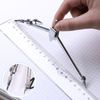 2 Pcs Drafting Compass Set, Geometry Compass Set Maths Protractor Set Rulers for Student Maths Learning and Home Schooling Drafting