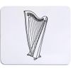 Azeeda 'Harp Instrument' Mouse Mat/Desk Pad (MO00001361)