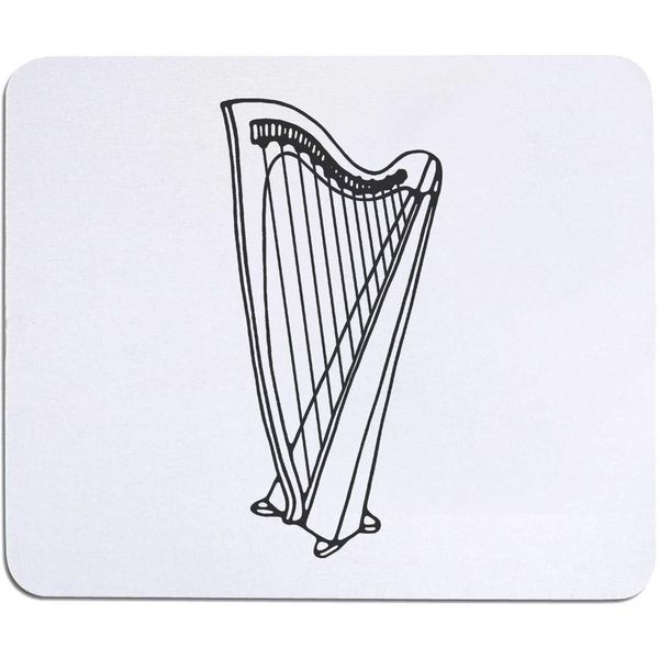 Azeeda 'Harp Instrument' Mouse Mat/Desk Pad (MO00001361)