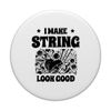 I Make String Look Good Crochet Crochet Hook Crocheter PopSockets mit austauschbarem PopGrip
