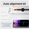 Spigen EZ Fit Glass Film for iPhone 14 Pro Max, Includes Paste Kit, Sensor Protection Type, Compatible with iPhone 14Pro Max, 2 Pack