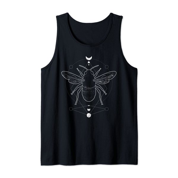 GEOMETRIC BEE DESIGN Beekeeper Meme Tank Top
