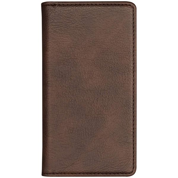 [ELEVIDE] SIMPLE AQUOS sense8 Case Folio Leather Stand Function Card Storage for Aquos Dark Brown [LA] H41
