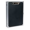 Vaultz Locking Storage Clipboard for Letter Size Sheets, Key Lock, Black (VZ00151)
