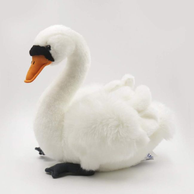 TAMMYFLYFLY Swan Plush Toy (White swan)