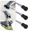 VGOL 30PCS G4 LED Bulb Socket Halogen Bulb Base 12V Plastic Lamp Holder Socket G4 Wire Connector Socket Plug Holder Adapter 100mm Black