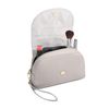 Stackers Taupe Wrap Around Make Up Bag