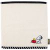 Tsujicel Snoopy Mini Towel 25cm Embroidered White