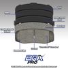 Front & Rear Ceramic Brake Pads for 1997-2004 Chevrolet S10