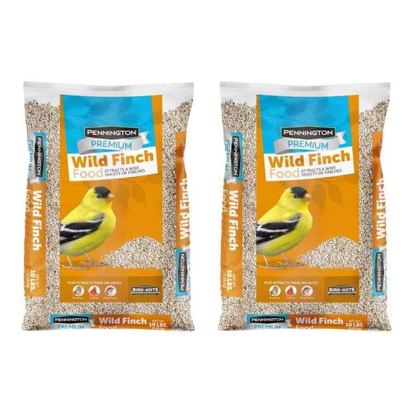 Premium 10 lb.Wild Finch Bird Seed Food(2-Pack)